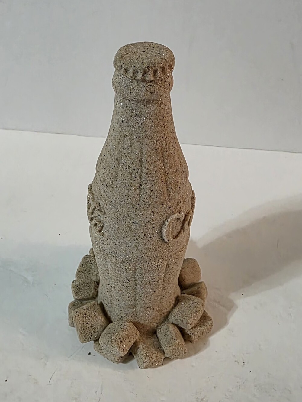 Coca Cola Sand Sculpture Of Traditional Bottle 1991 - Picture 4 of 9